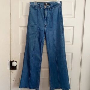 3x1 Denim Wide leg high waisted jeans
